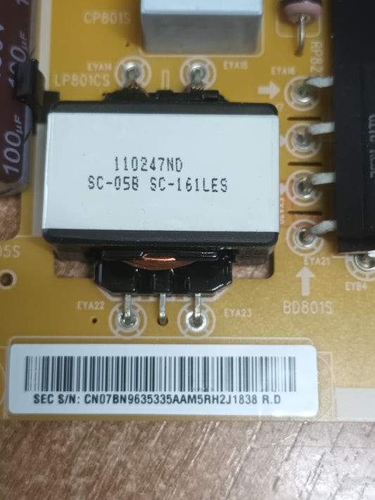 BN96-35335A, de televisión Samsung UE43JU6060K,