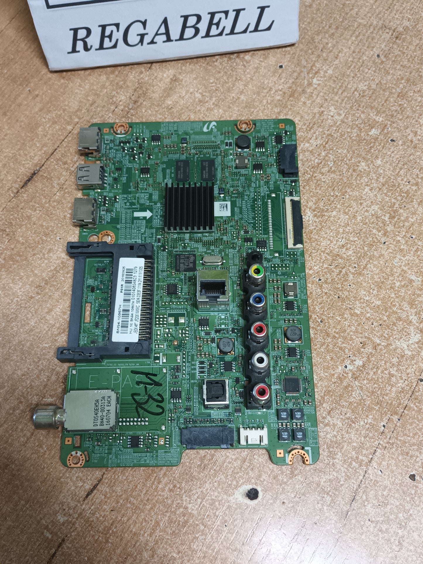 PLACA MAIN, BN41-02306B, BN94-10475A, de TV SAMSUNG UE48J5200AW,