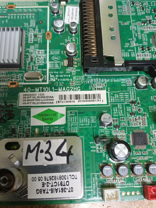PLACA MAIN, 40-MT10L1-MAG2HG, de TV THOMSON 26HU5253