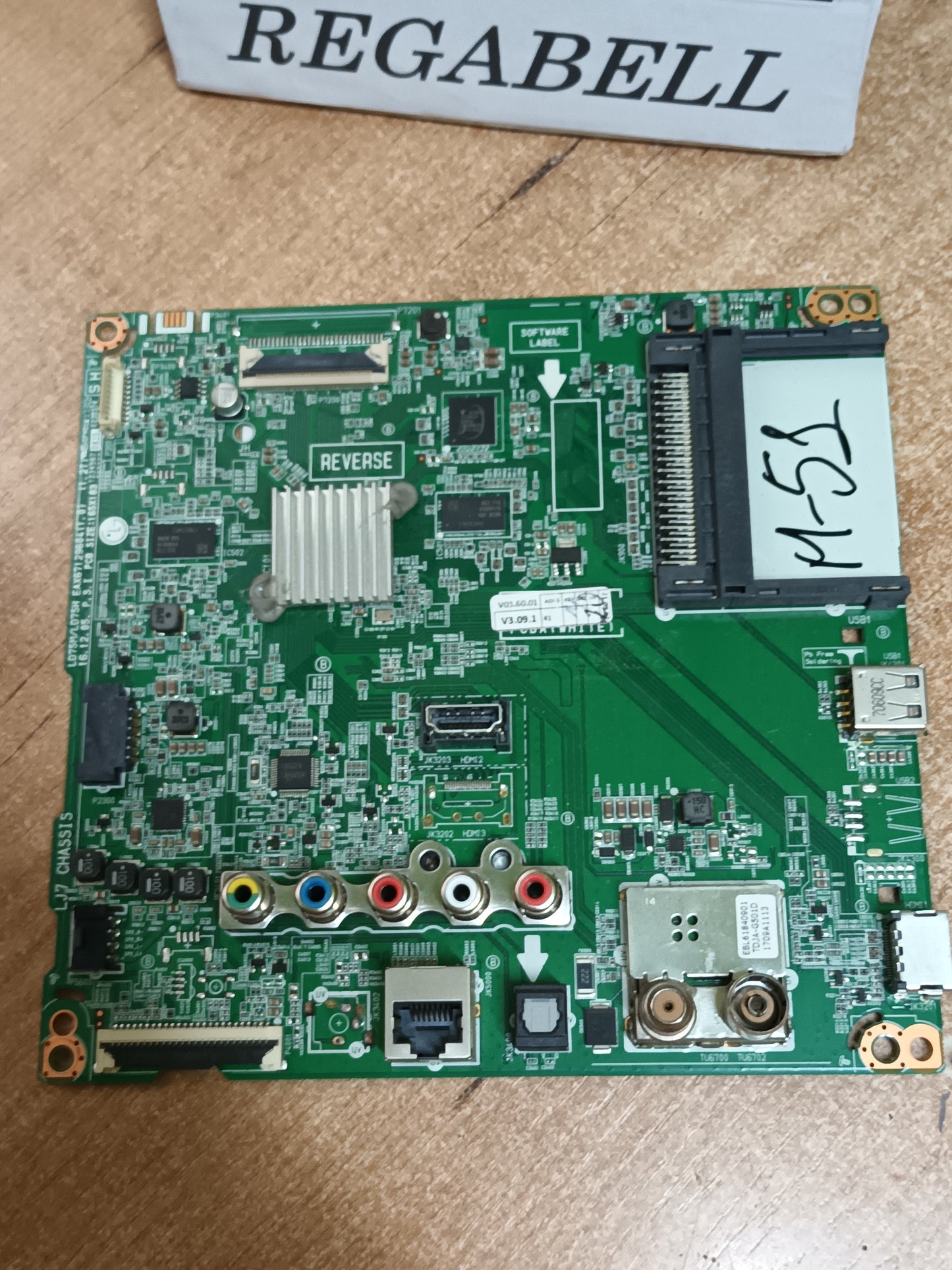 PLACA MAIN, EAX67129604(1.0), de tv LG43LJ594V,