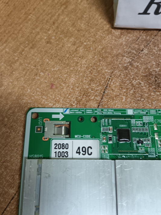 PLACA INVERTER, BN44-01046A, de tv SAMSUNG QE49Q86TAT, (nueva SIN USAR),