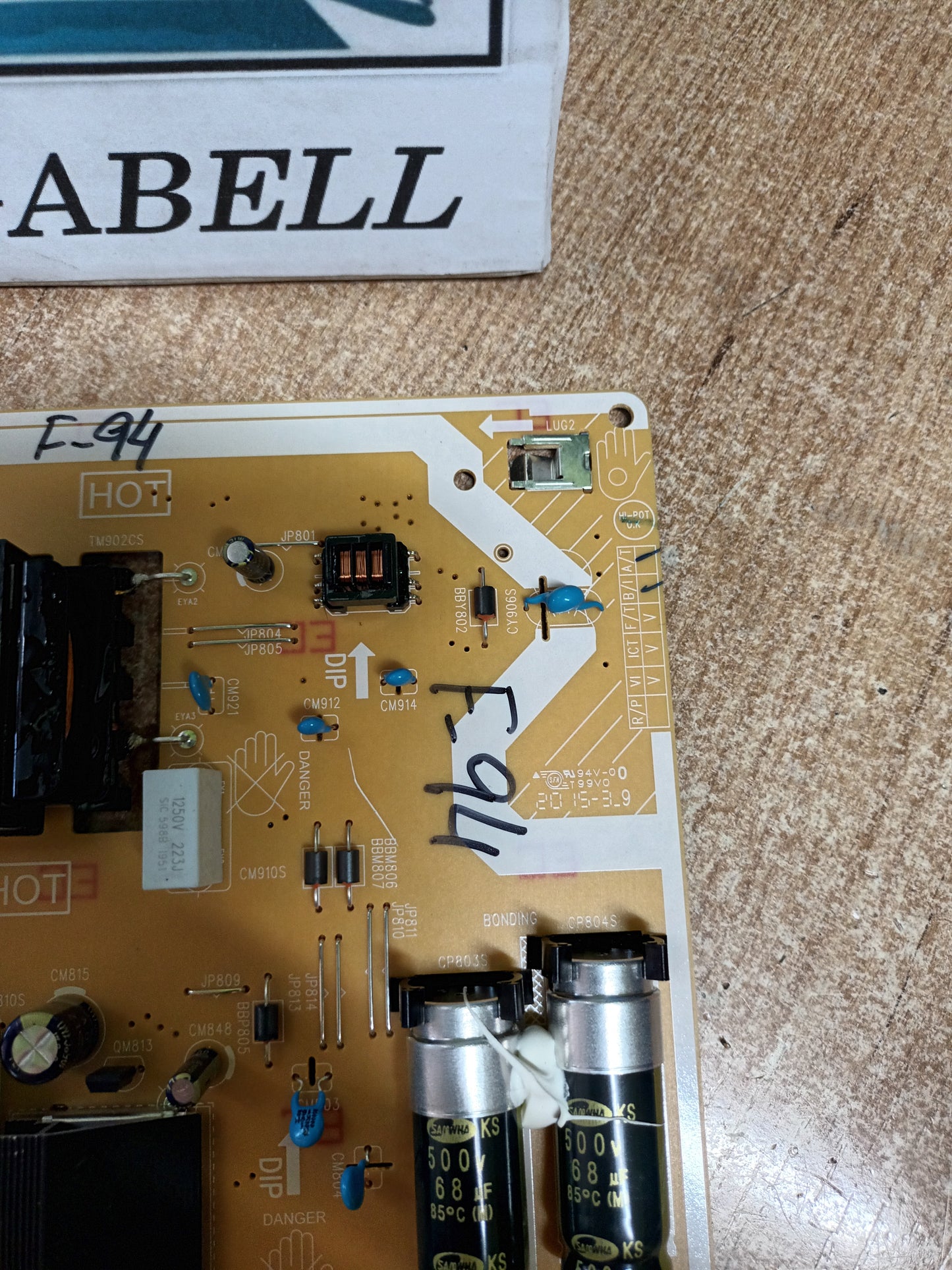 PSU, BN44-01051A, NUEVA SIN USAR, de SAMSUNG QE49Q86TAT