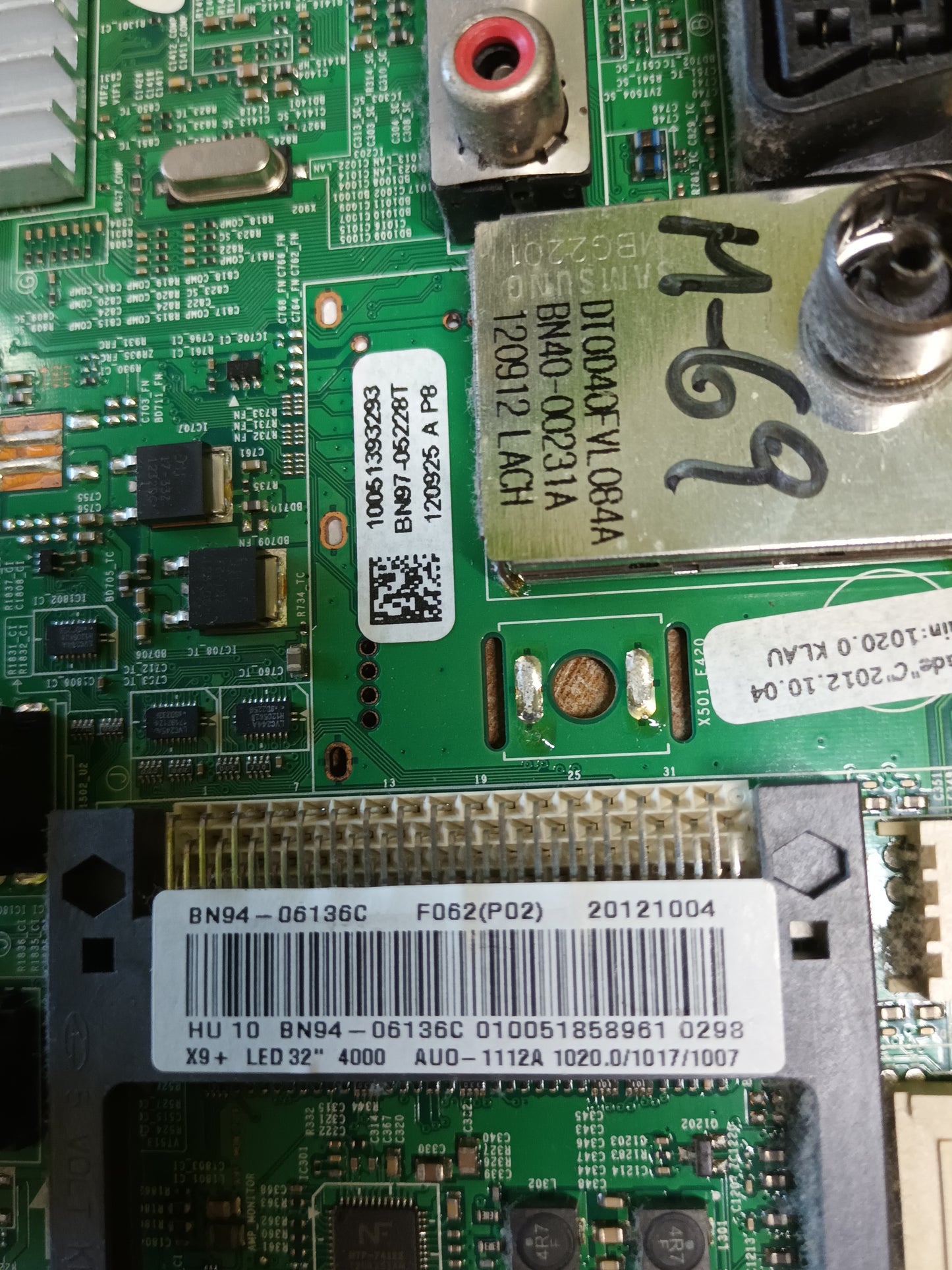 PLACA MAIN, BN41-01795A-BN94-06138C, de tv SAMSUNG UE32EH4000,