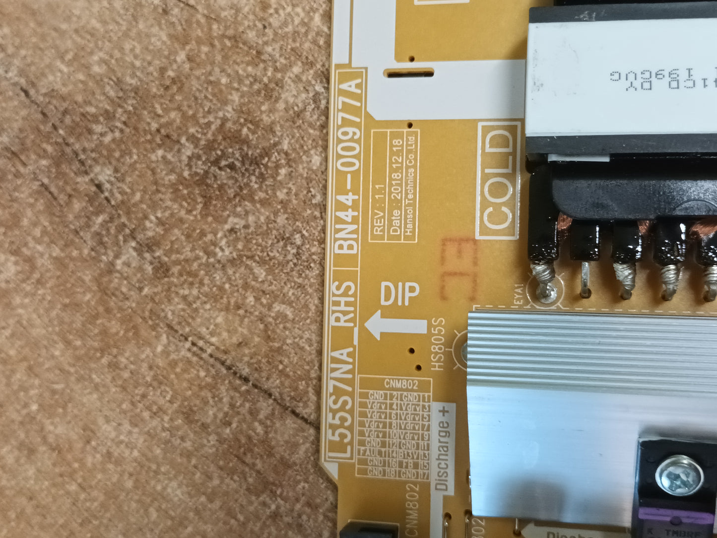 BN44-00977A, NUEVA SIN USAR, de tv SAMSUNG QE49Q86TAT
