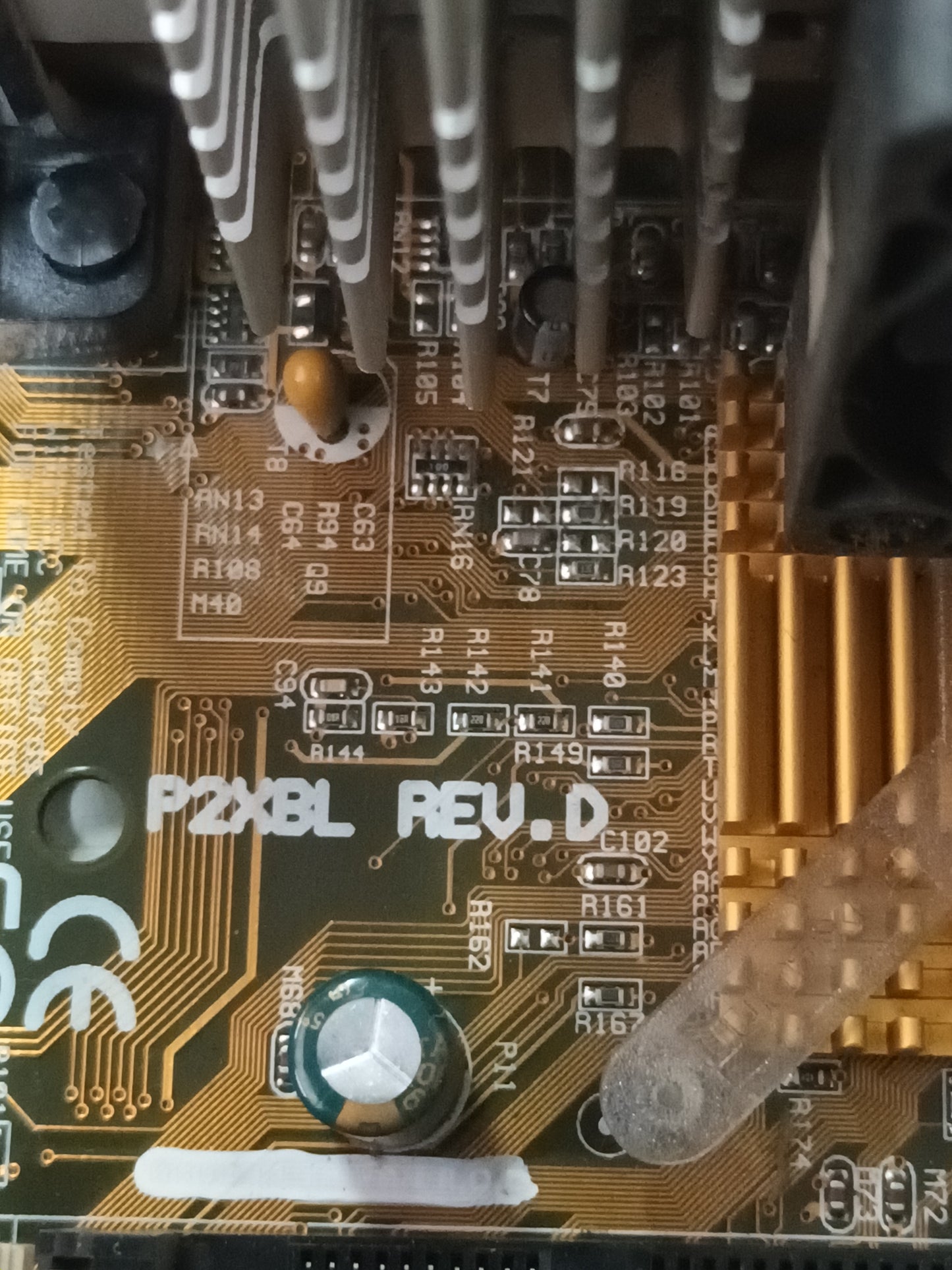 Placa Base DFI P2XBL REV.D, (ref. 20)