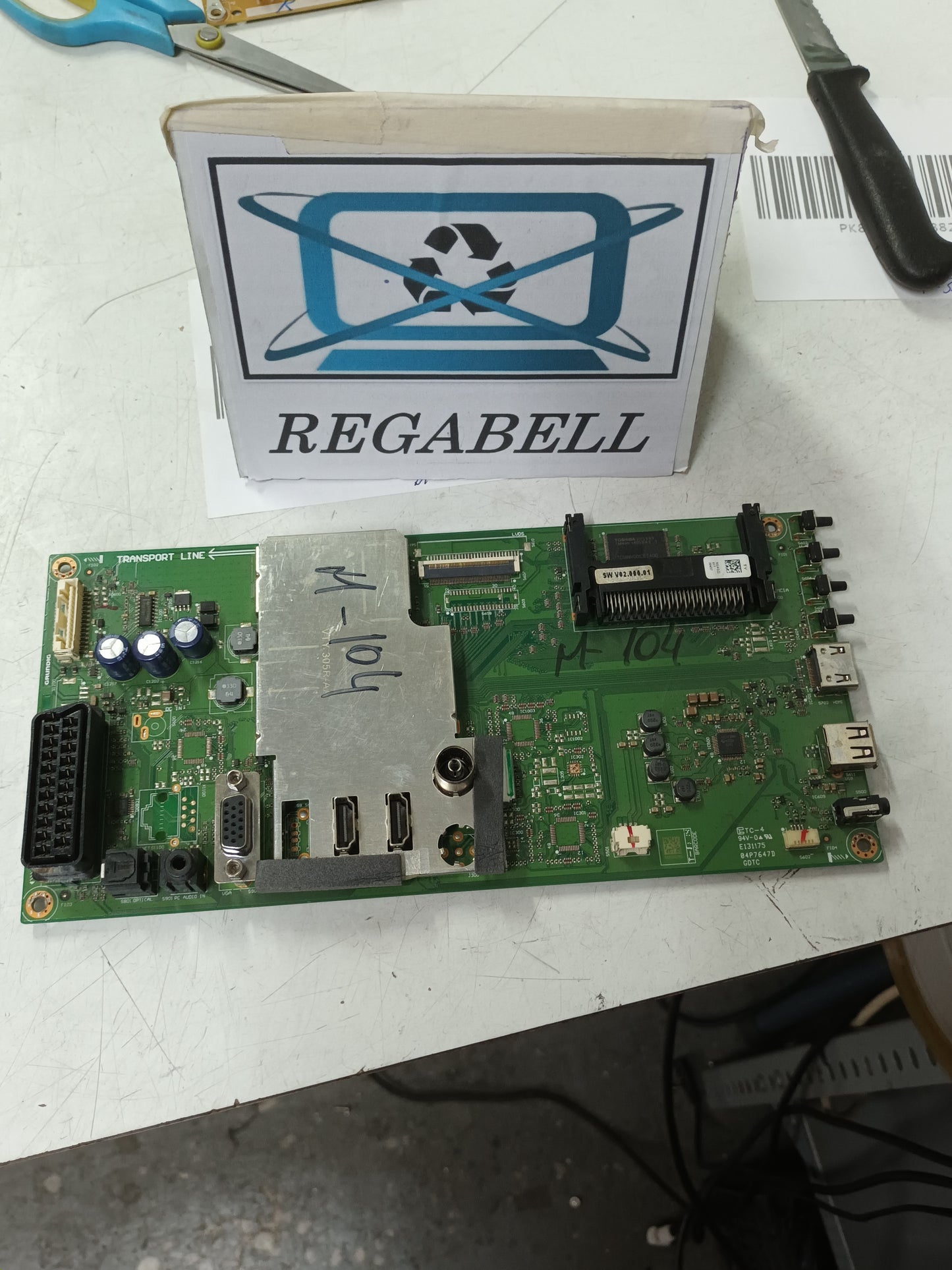 VTY190R-5, PLACA MAIN, de tv GRUNDIG 48VLE4421BF,