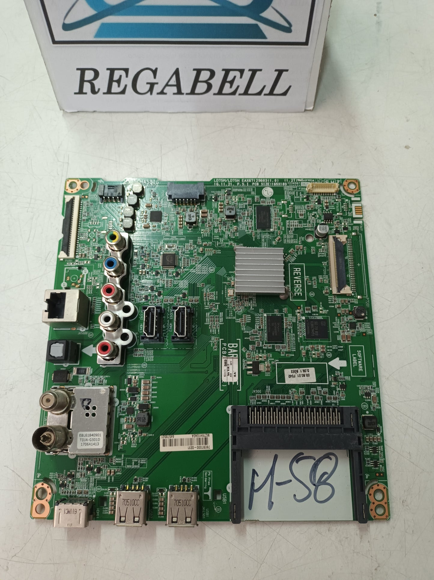 PLACA MAIN EAX67129603(1.0), EBT64578501, de TV LG32J610V,