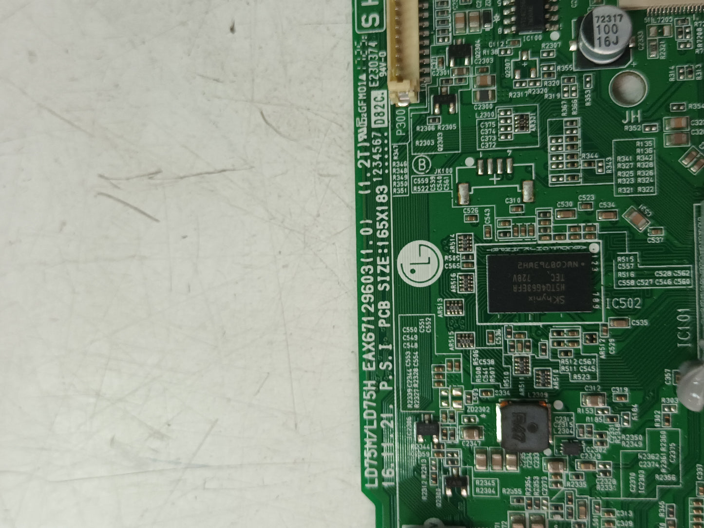 PLACA MAIN EAX67129603(1.0), EBT64578501, de TV LG32J610V,