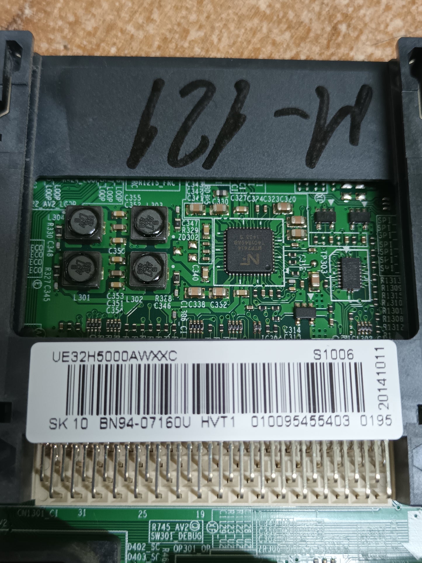 PLACA MAIN, BN41-02098B, BN94-07160U, de tv SAMSUNG UE32H5000