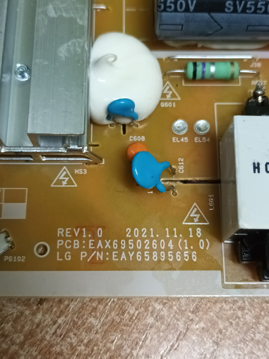 EAX69502604(1.0) de TV LG55UQ80006LB,