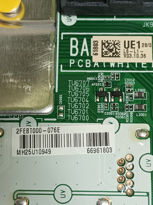 PLACA MAIN, EAX69830902(1.1), EBT66961803, de tv LG55UQ75006LF, NUEVA SIN USAR