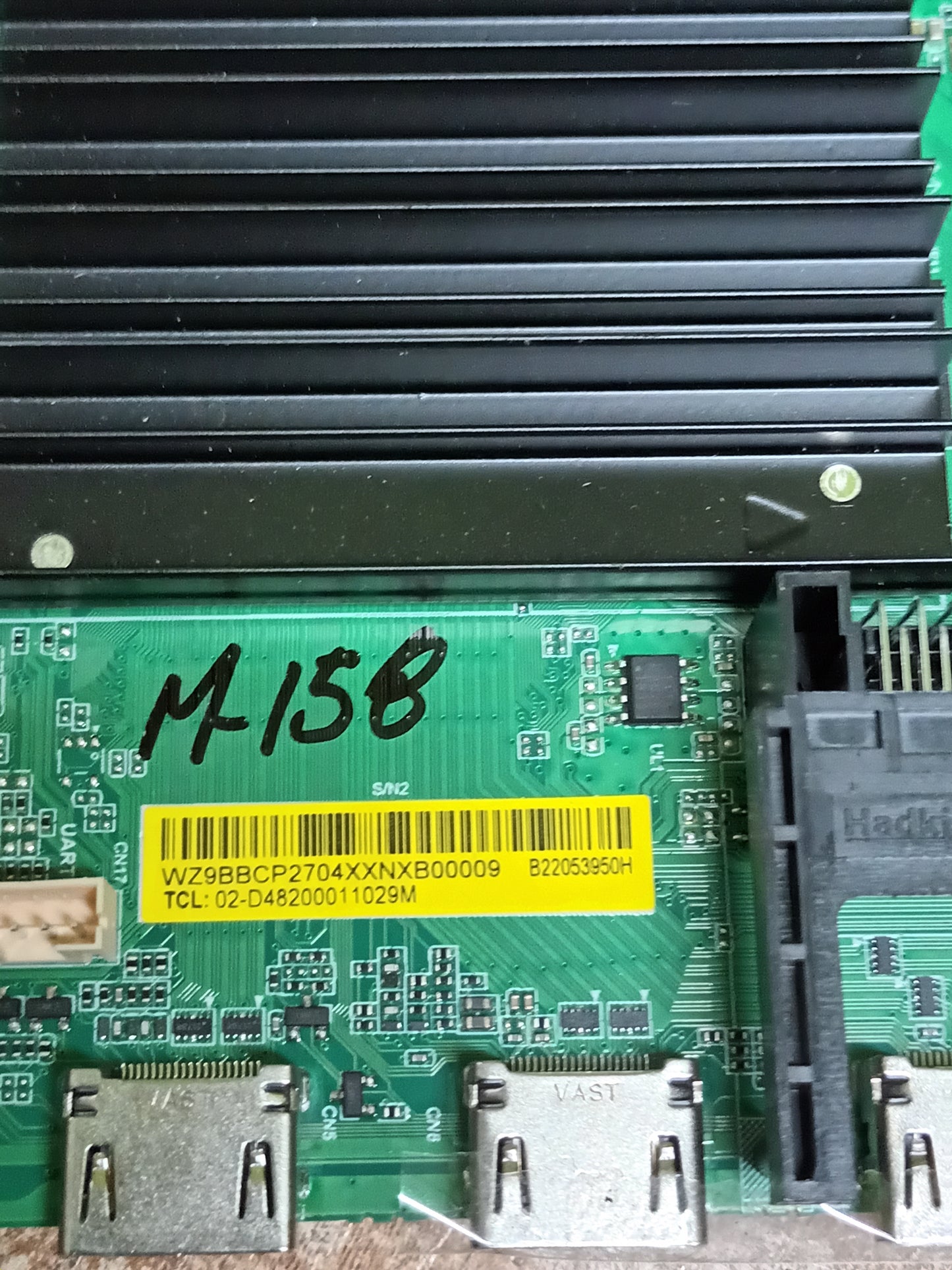 PLACA MAIN, TD.MT9612.795, (NUEVA SIN USAR), de tv XIAOMI TV L65M7-Q2EU,