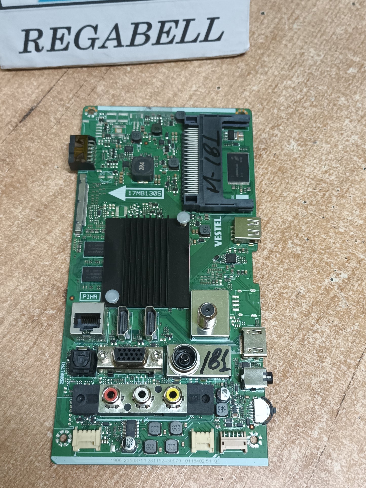 PLACA MAIN, 17MB130S, de tv HITACHI 55HK6000,