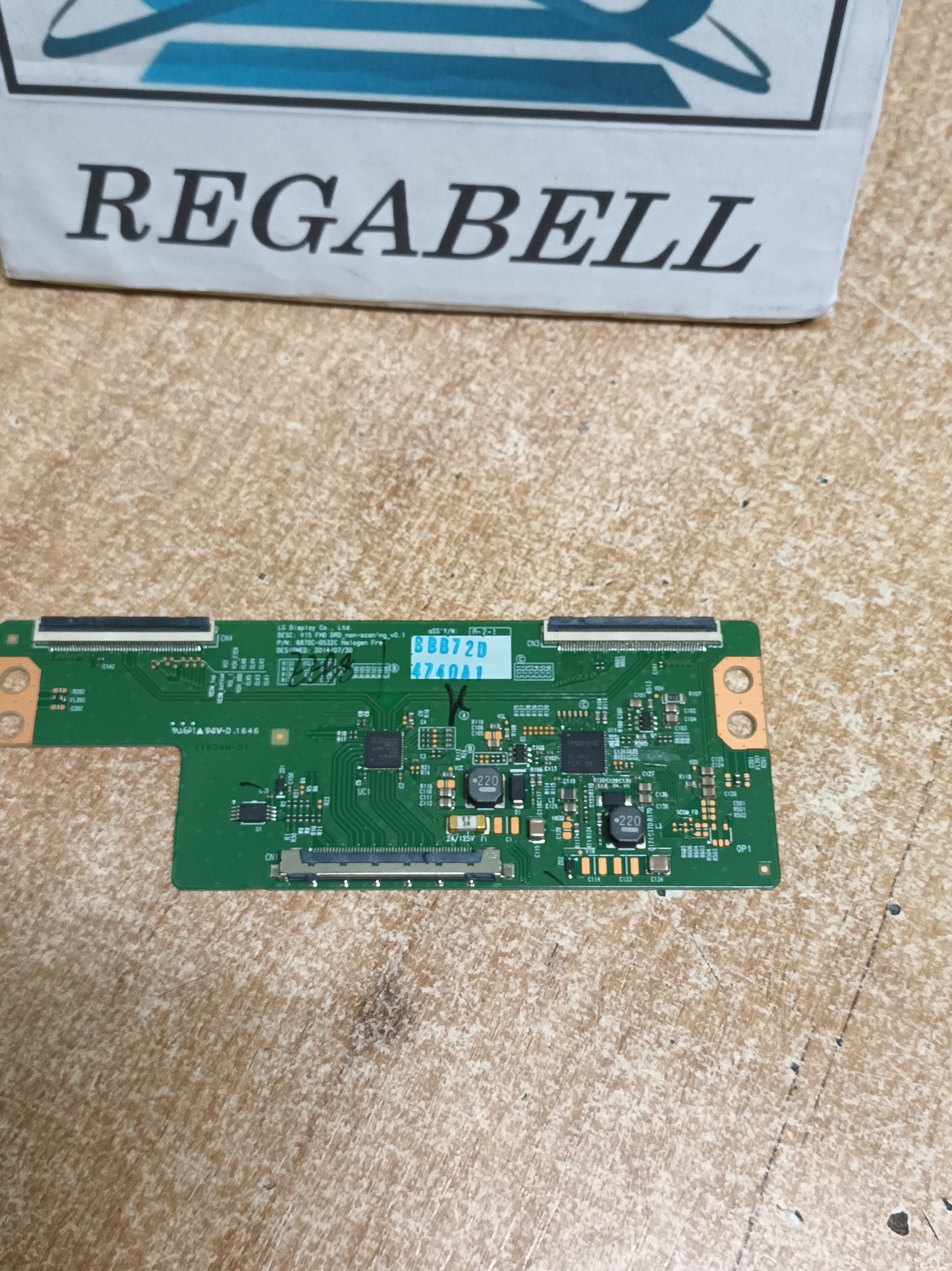 PLACA T-COM, 6870C-05325C, de TV LG43LH510V,