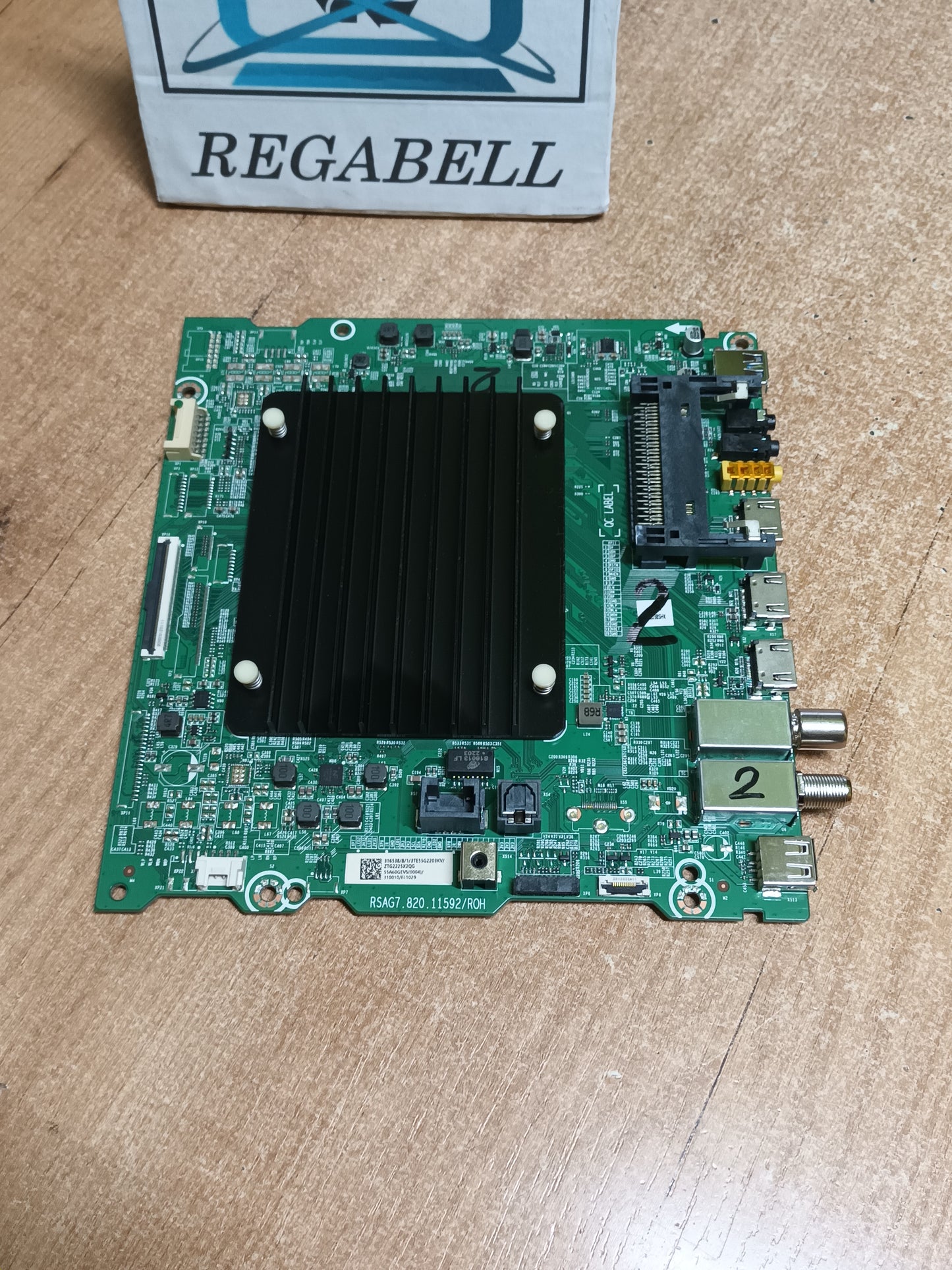 PLACA MAIN, RSAG7.820.11592/R0H, de TV HISENSE 55A7GQ.