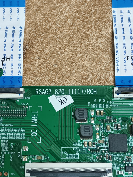 PLACA T-COM, RASG7.820.11117/R0H, de TV HISENSE 55A7GQ