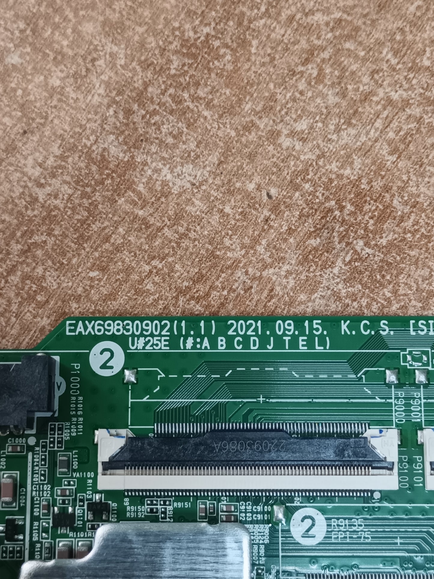 Placa main, EAX69830902(1.1), EBT67315503, de tv LG43UQ75006LF, NUEVA SIN USAR