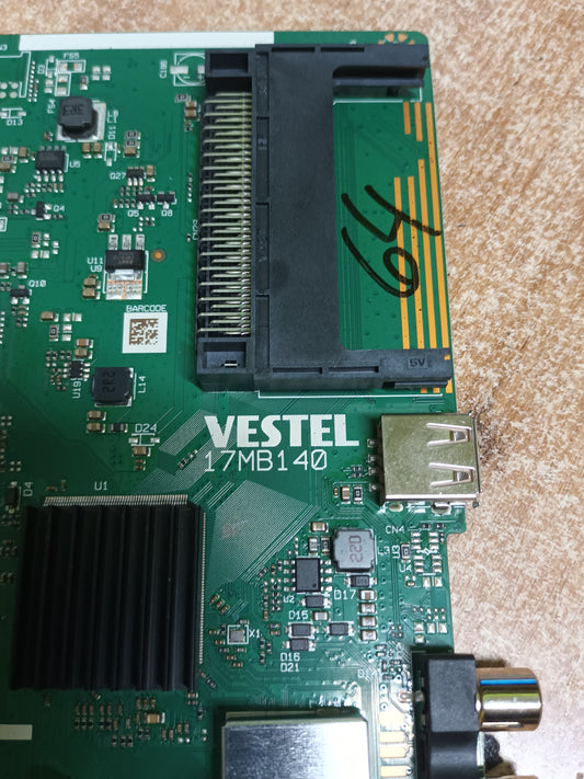 Placa main, 17MB140, de TV OK OTV40F-5022V, ES NUEVA SIN USAR