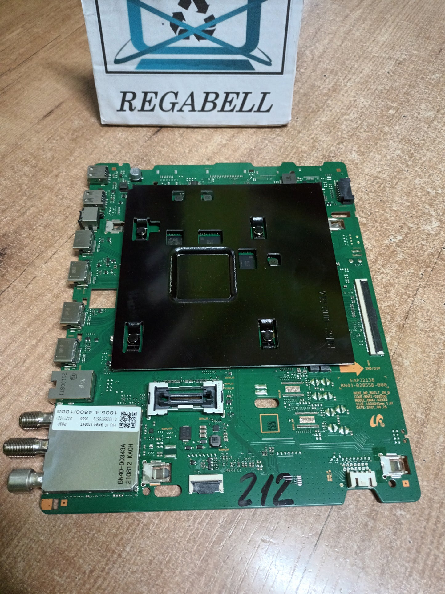 PLACA MAIN, BN41-02855B, BN94-17004T, de tv SAMSUNG QE65E74AAT, 