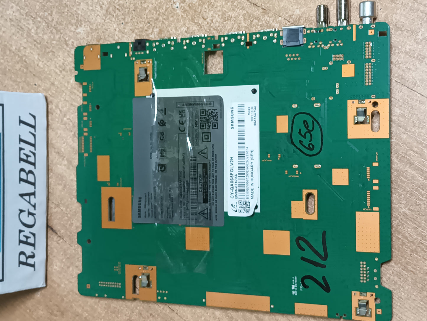 PLACA MAIN, BN41-02855B, BN94-17004T, de tv SAMSUNG QE65E74AAT, 