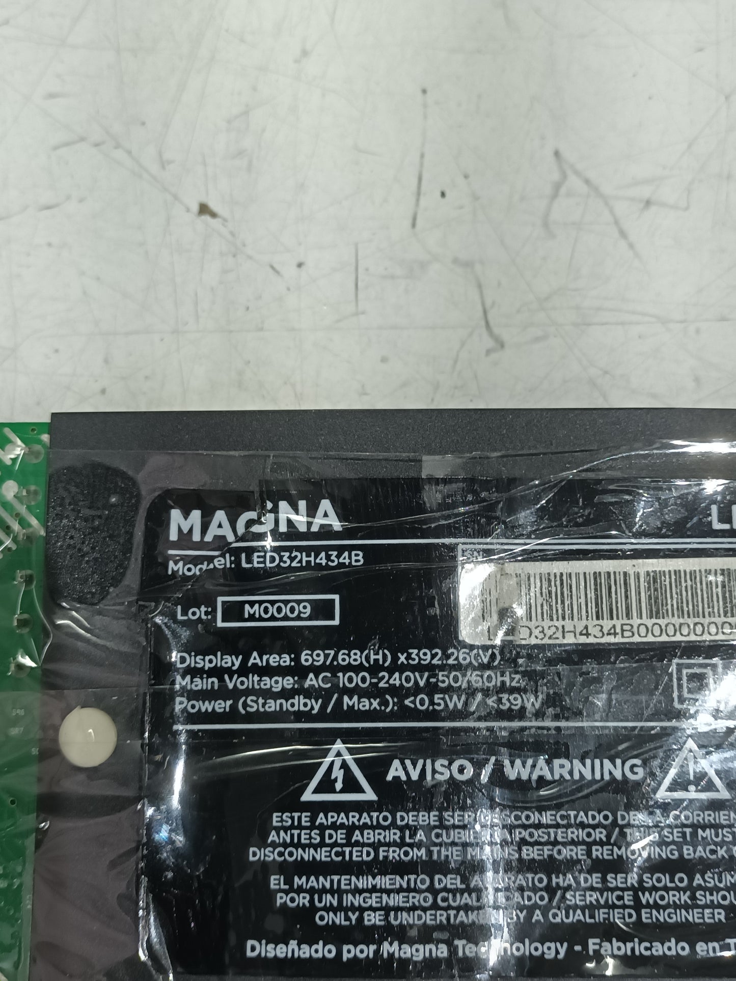 juego de 3 tiras de led de MAGNA TV LED32H434B