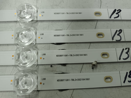 HISENSE 58A6BG, TIRAS DE LED (NUEVAS) (ref,13)