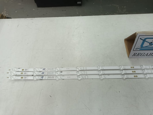 HISENSE 55A7300F, TIRAS DE LED (NUEVAS) (ref,18