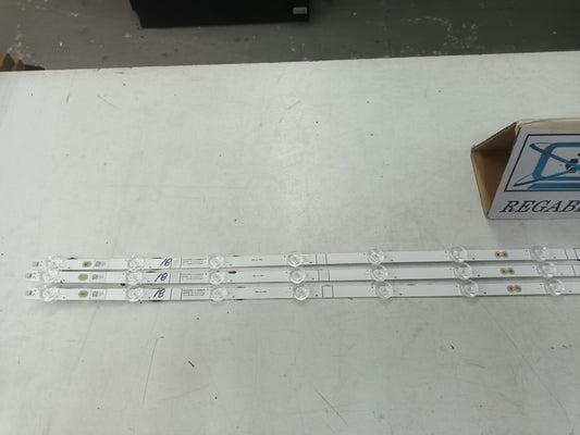 juego de 3 tiras de led de HISENSE 55A7300F
