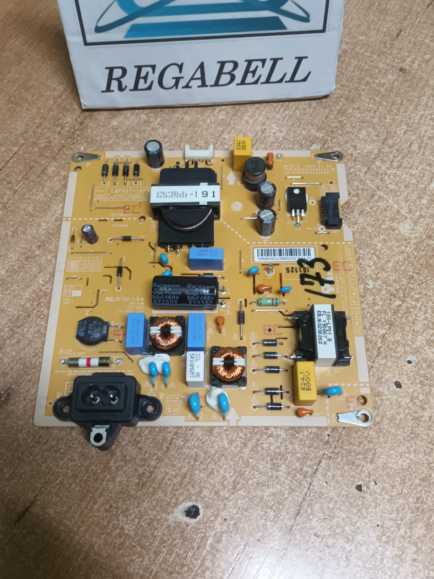EAX68210401(1.8), de TV, LG 43LM6300PLA,