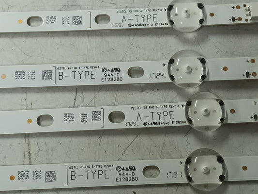 PANASONIC TX-43E200E, TIRAS LED (ref,21)