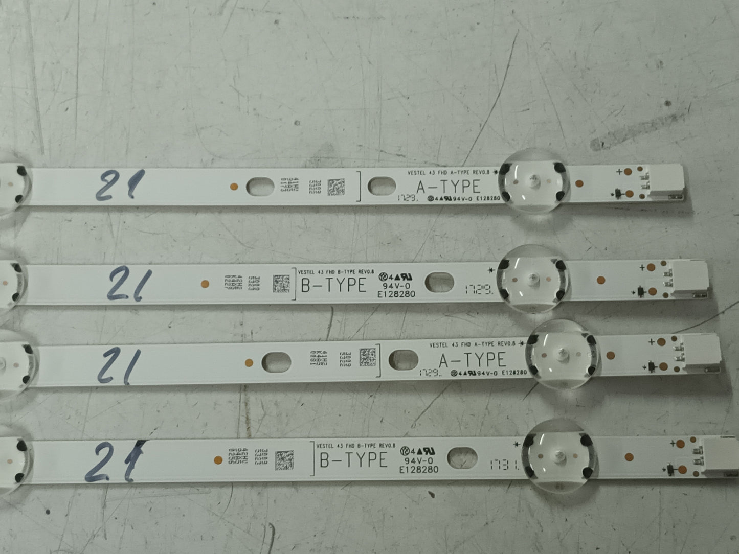 PANASONIC TX-43E200E, TIRAS LED (ref,21)