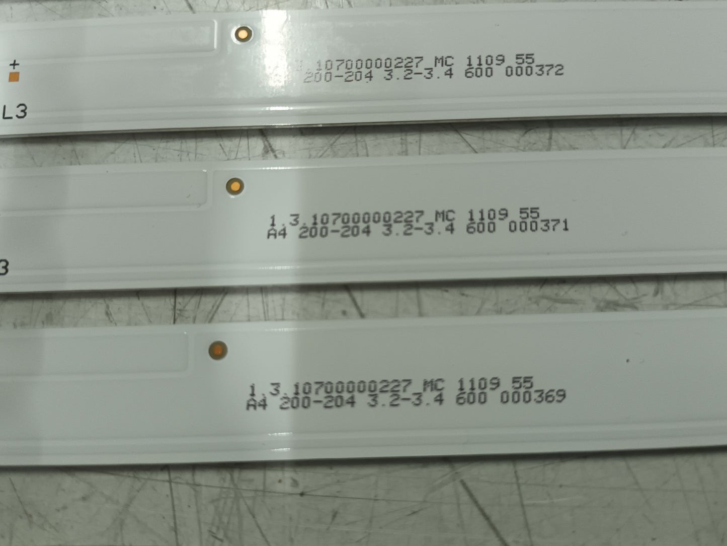 SILVER IP-LE55, TIRAS DE LED (NUEVAS) (ref,22)