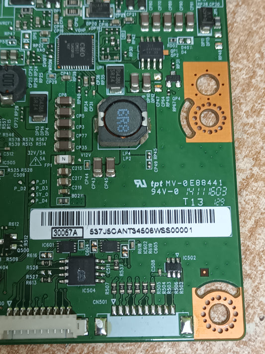 PLACA T-COM, BN95-02146B, de televisión SAMSUNG UE32J5000AW,