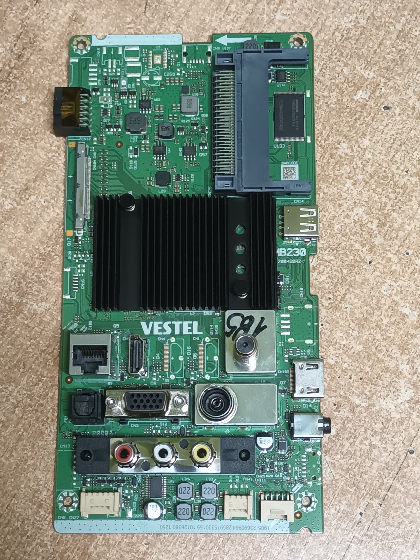 Placa main, 17MB230- 200420R2, (NUEVA SIN USAR) de tv JVC LT-50VU3000,