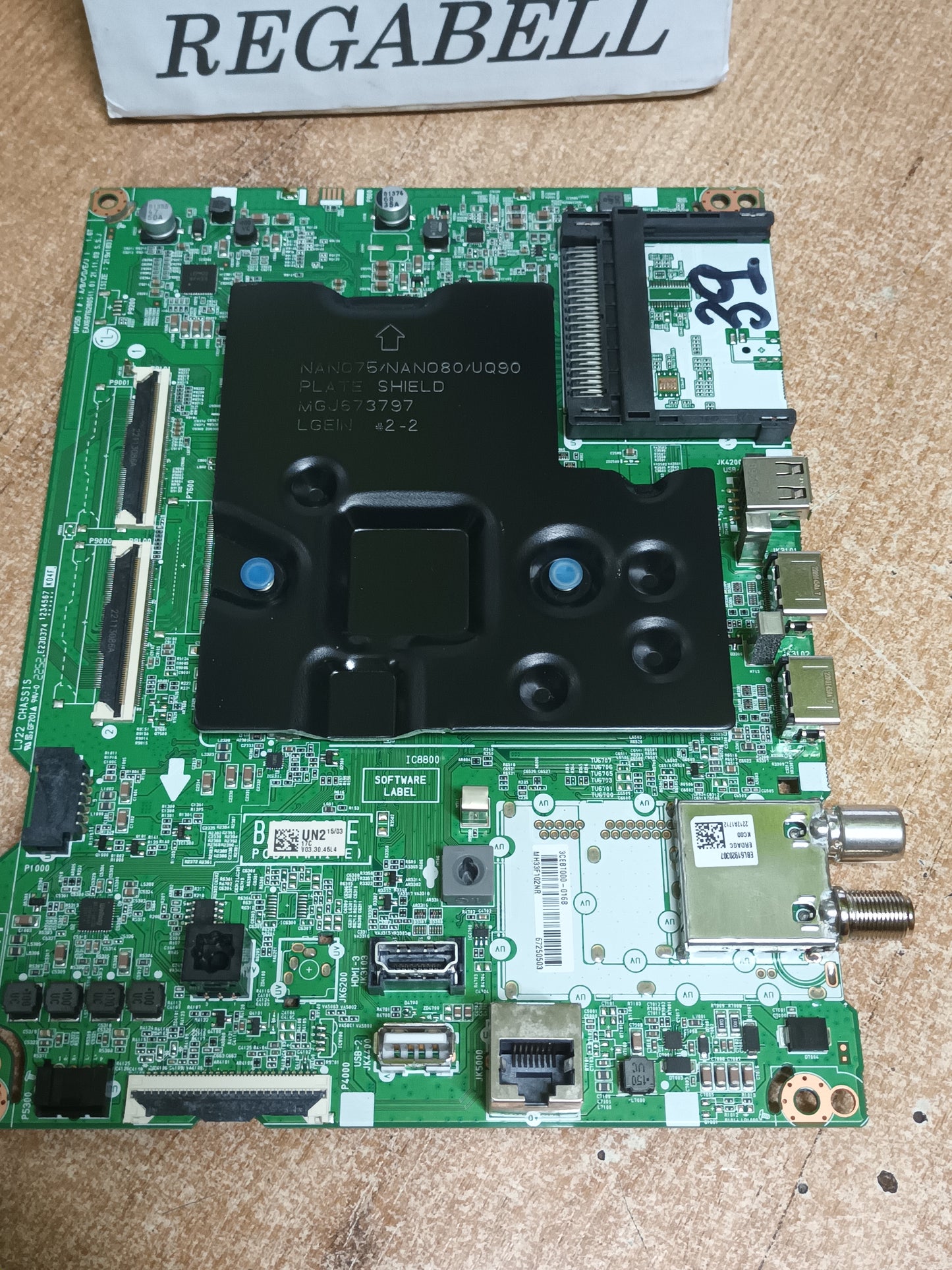Placa main, EAX69762805(1.0), EBT67250503 de tv LG55NAN0766QA, NUEVA SIN USAR