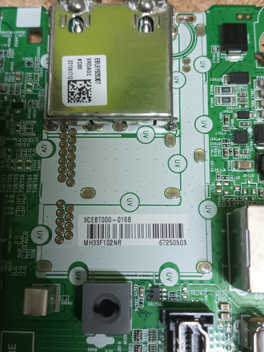 Placa main, EAX69762805(1.0), EBT67250503 de tv LG55NAN0766QA, NUEVA SIN USAR