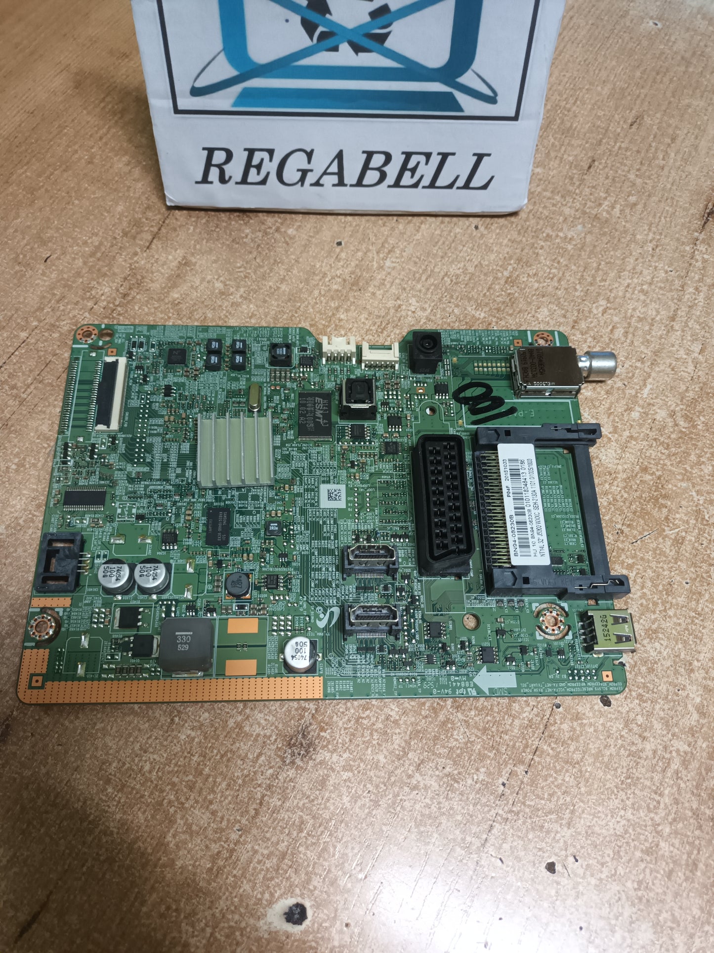 PLACA MAIN, BN41-02358A, BN94-08230B, de TV SAMSUNG UE32J5000AW,