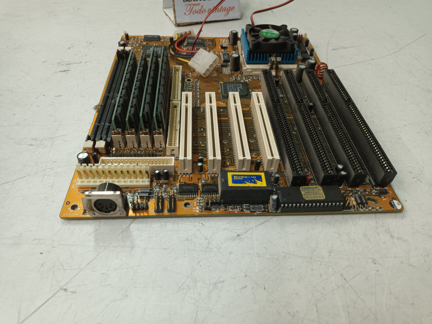 PLACA BASE PC, Socket 7 AT chipset TX Pro, ref.30