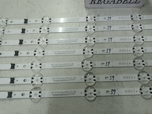 KIT tiras de retroiluminación de LG55UP77006LB
