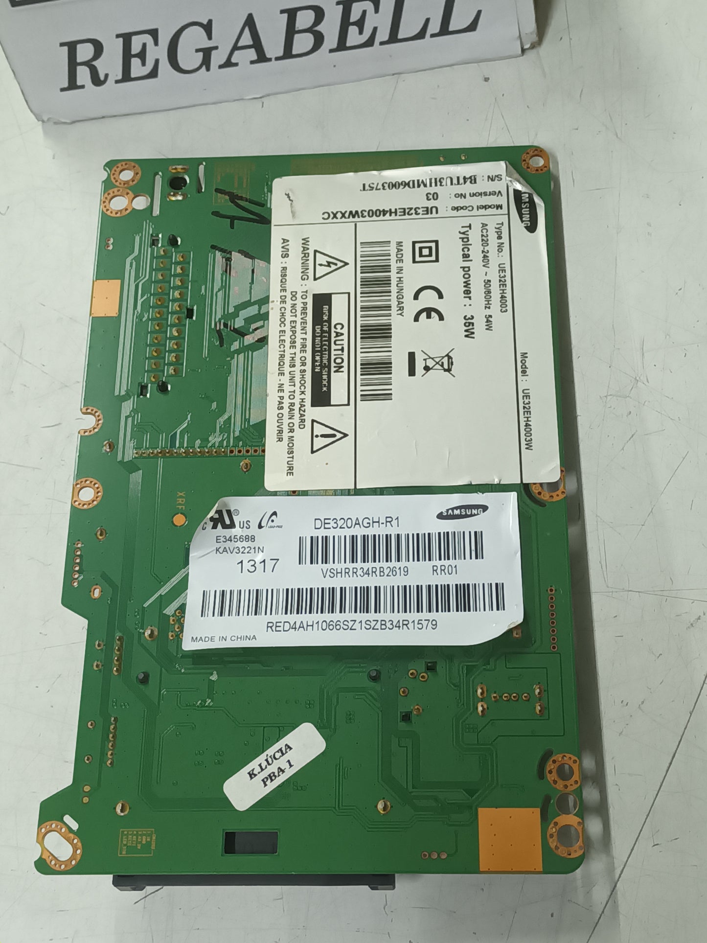 PLACA MAIN, BN41-01897A, BN94-06008S, de tv Samsung UE32EH4003W