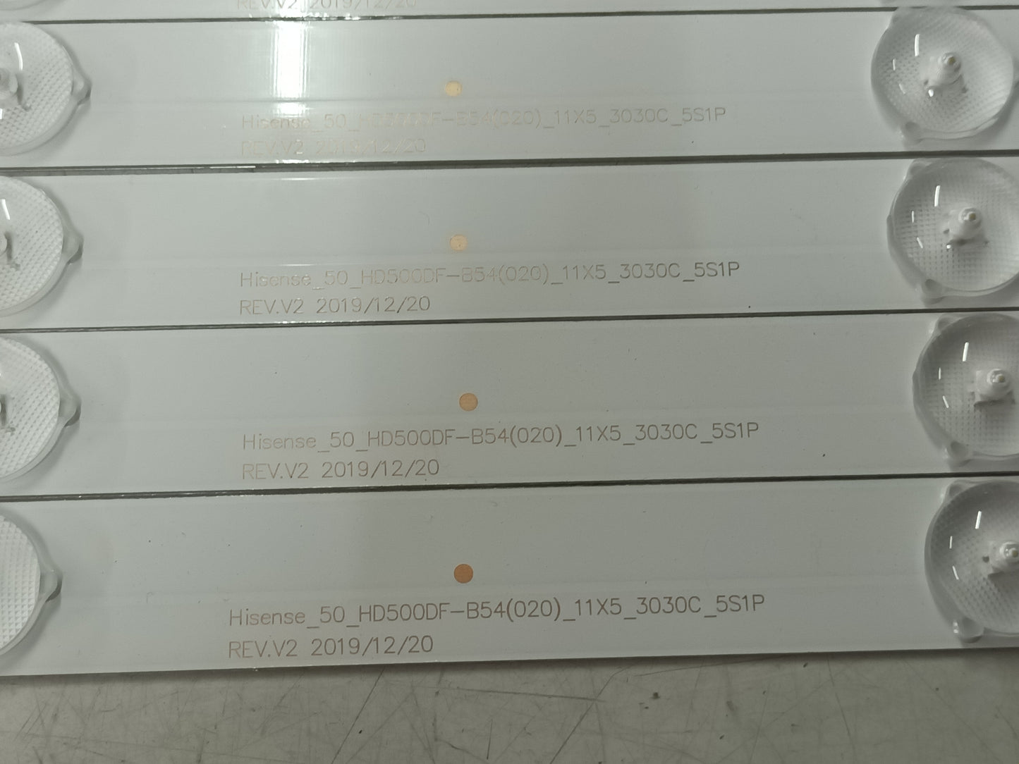 TV HISENSE 50HC5C, KIT TIRAS LED (ref,52)