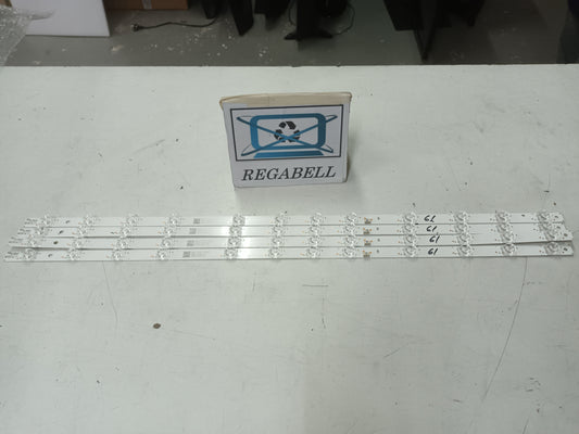 TCL 65P635, KIT TIRAS LED, NUEVAS (ref,61)