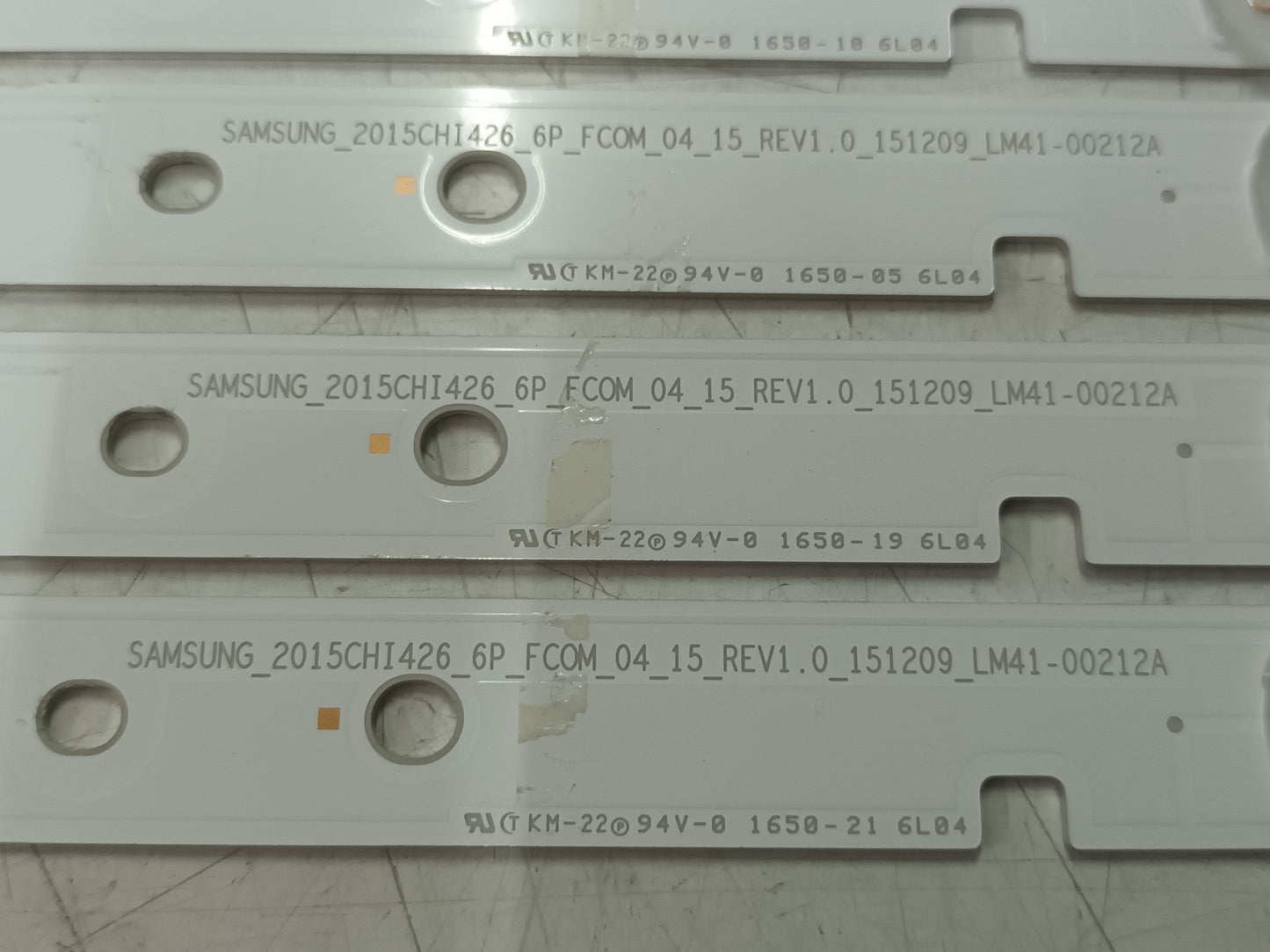 KIT 7 tiras de retroiluminación de HISENSE 43M3000