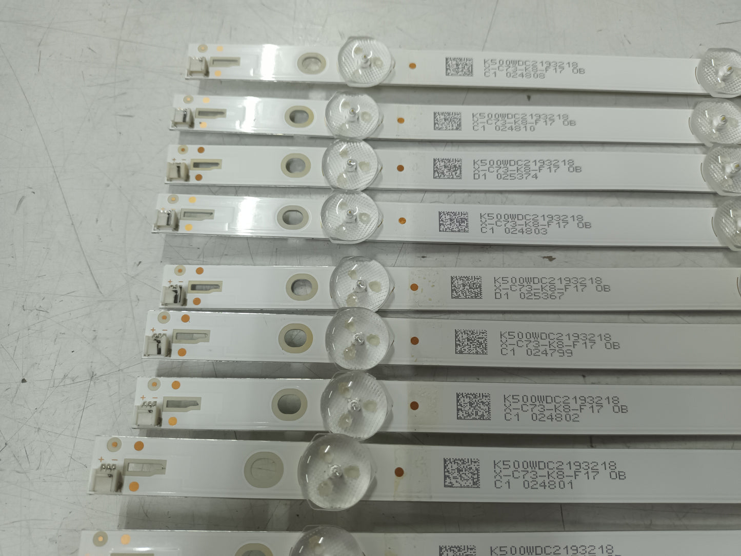 KIT 9 tiras de retroiluminación de STREAM SYSTEM BM50C1 4K SMARTV
