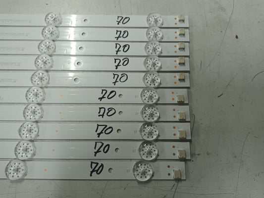 OK ODL65951UC-TAB, KIT TIRAS LED, (ref,70)