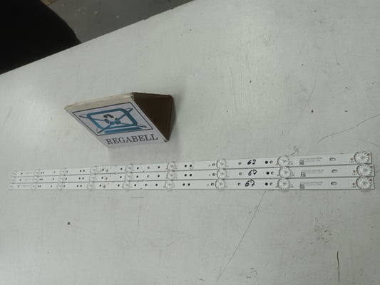 TV ENGEL DE 40", KIT TIRAS LED (ref,67)