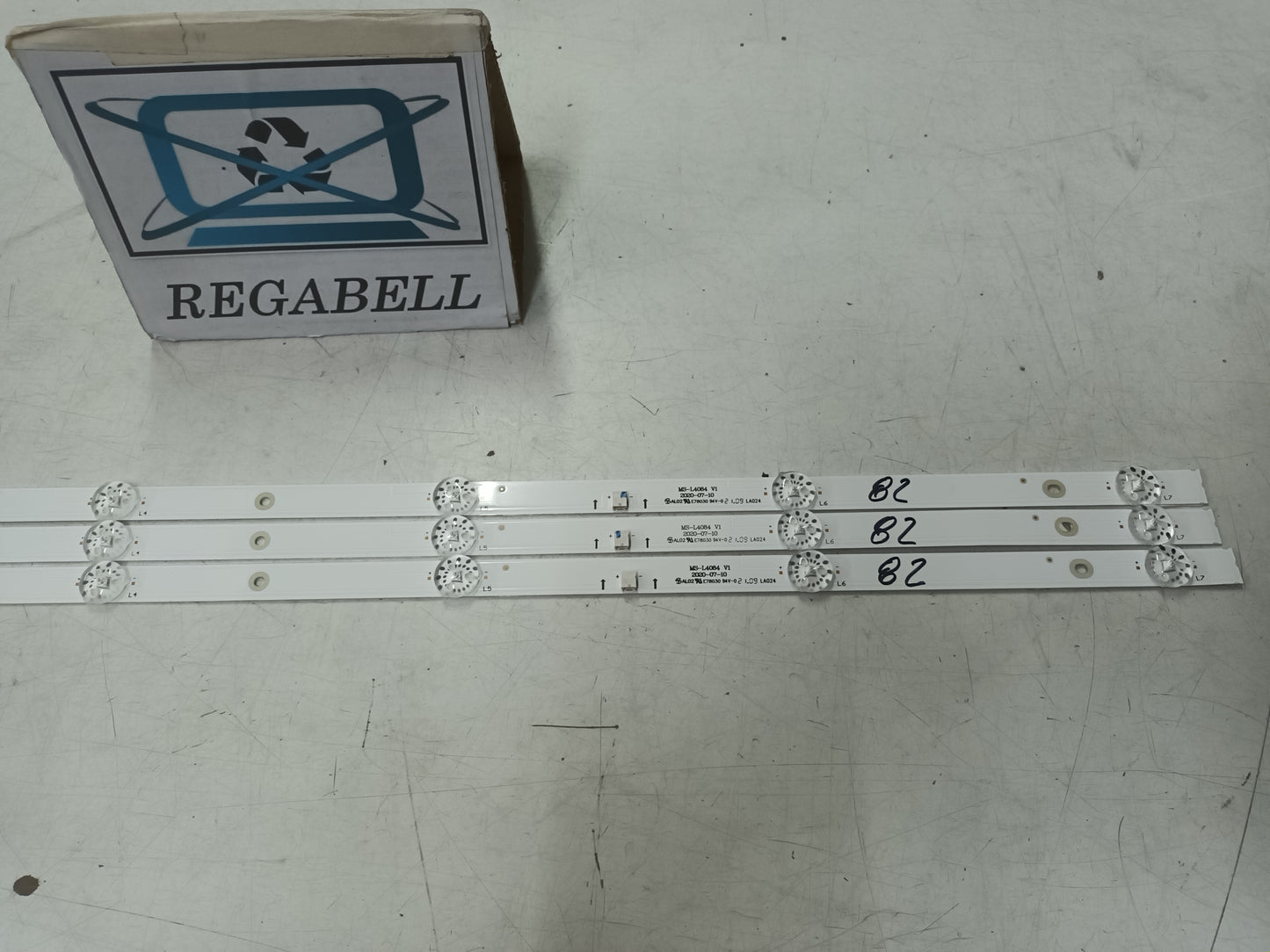 KIT 3 tiras de retroiluminación de OK ODL 42850FC-TAB