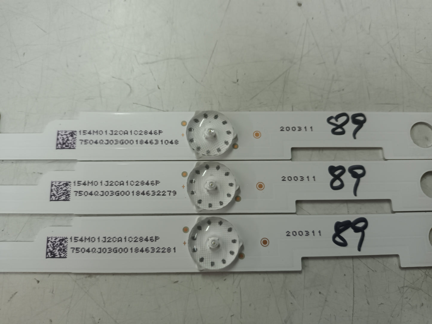SHARP LC-43UI7253E, KIT TIRAS LED, (ref,89)