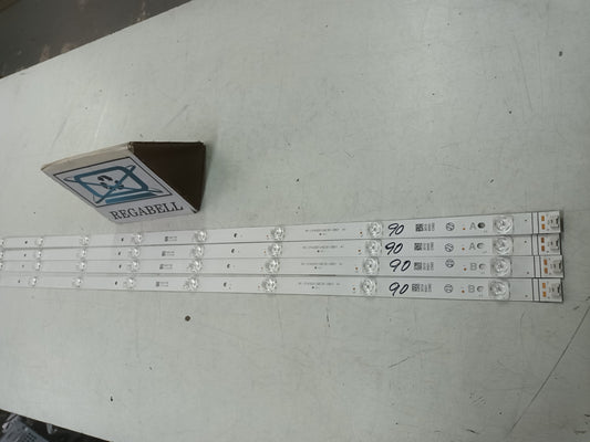 TOSHIBA 43UL4B63DG, KIT TIRAS LED, (ref,90)