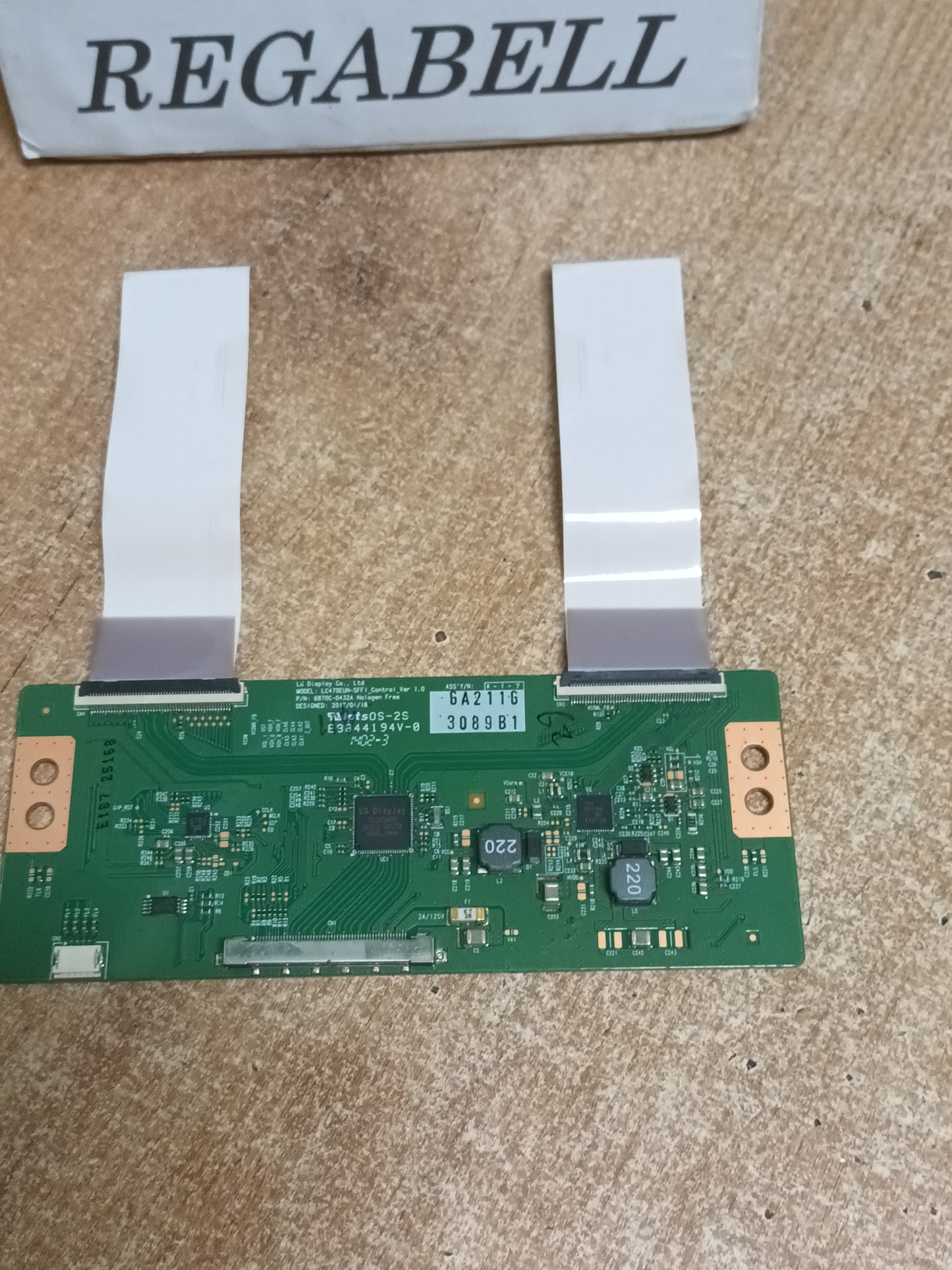 PLACA T-COM, 6870C-0432A, DE TV GRUNDIG 55VLE9474 BL